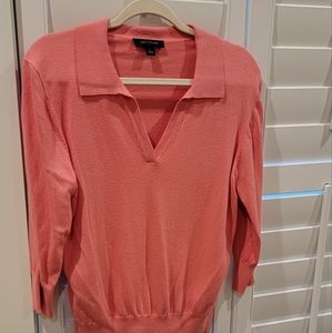 Ann Taylor Collared Sweater - Size Large